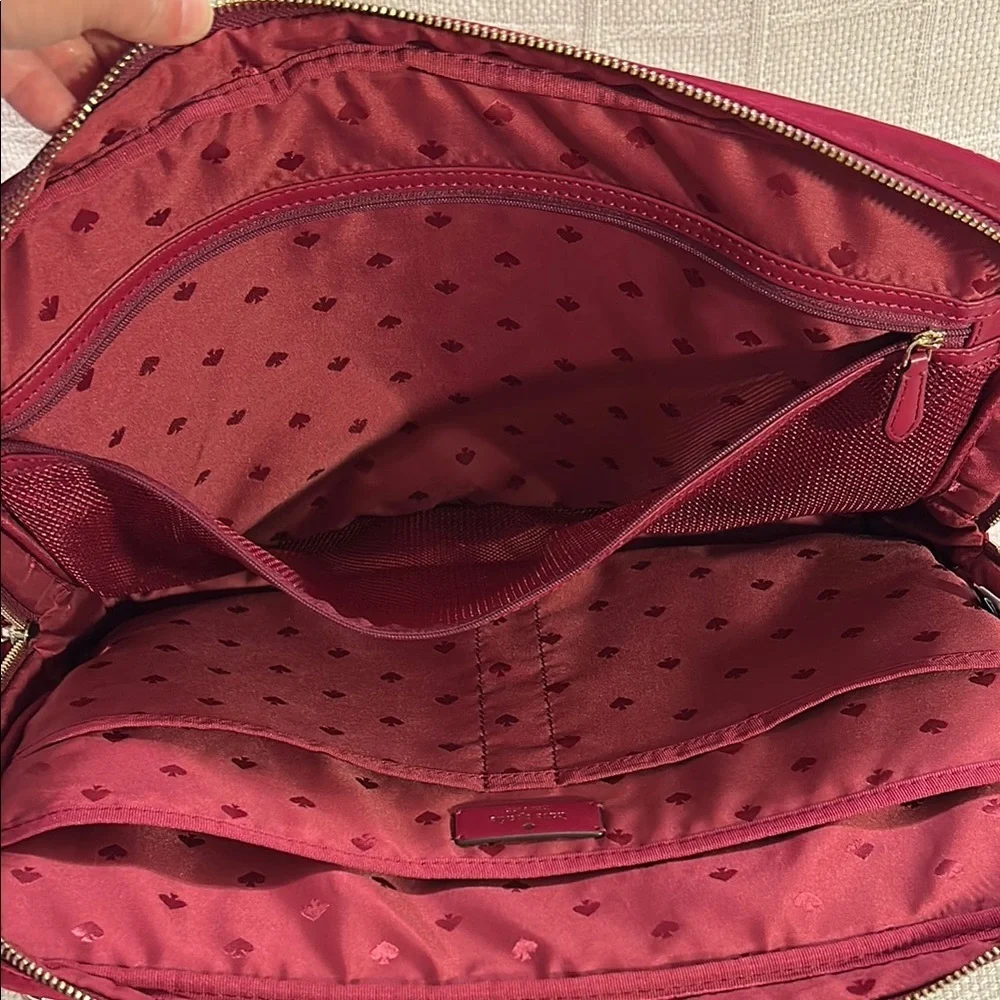 KATE SPADE NEW YORK Deep Red Crossbody Bag